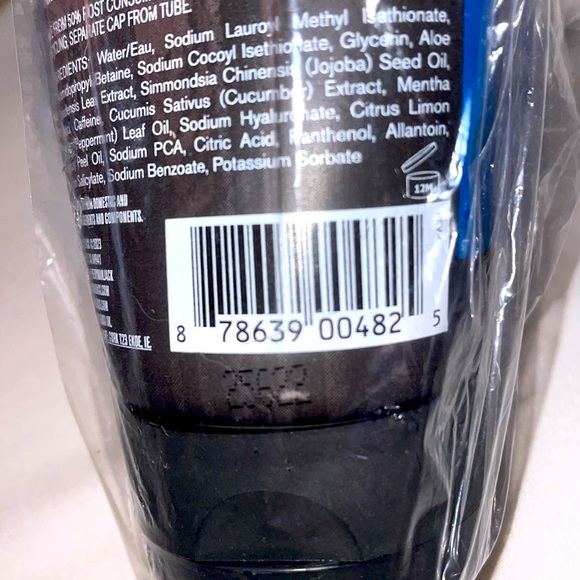 NWT Every Man Jack Energizing Face Wash - Fragrance Free - Picture 6 of 6